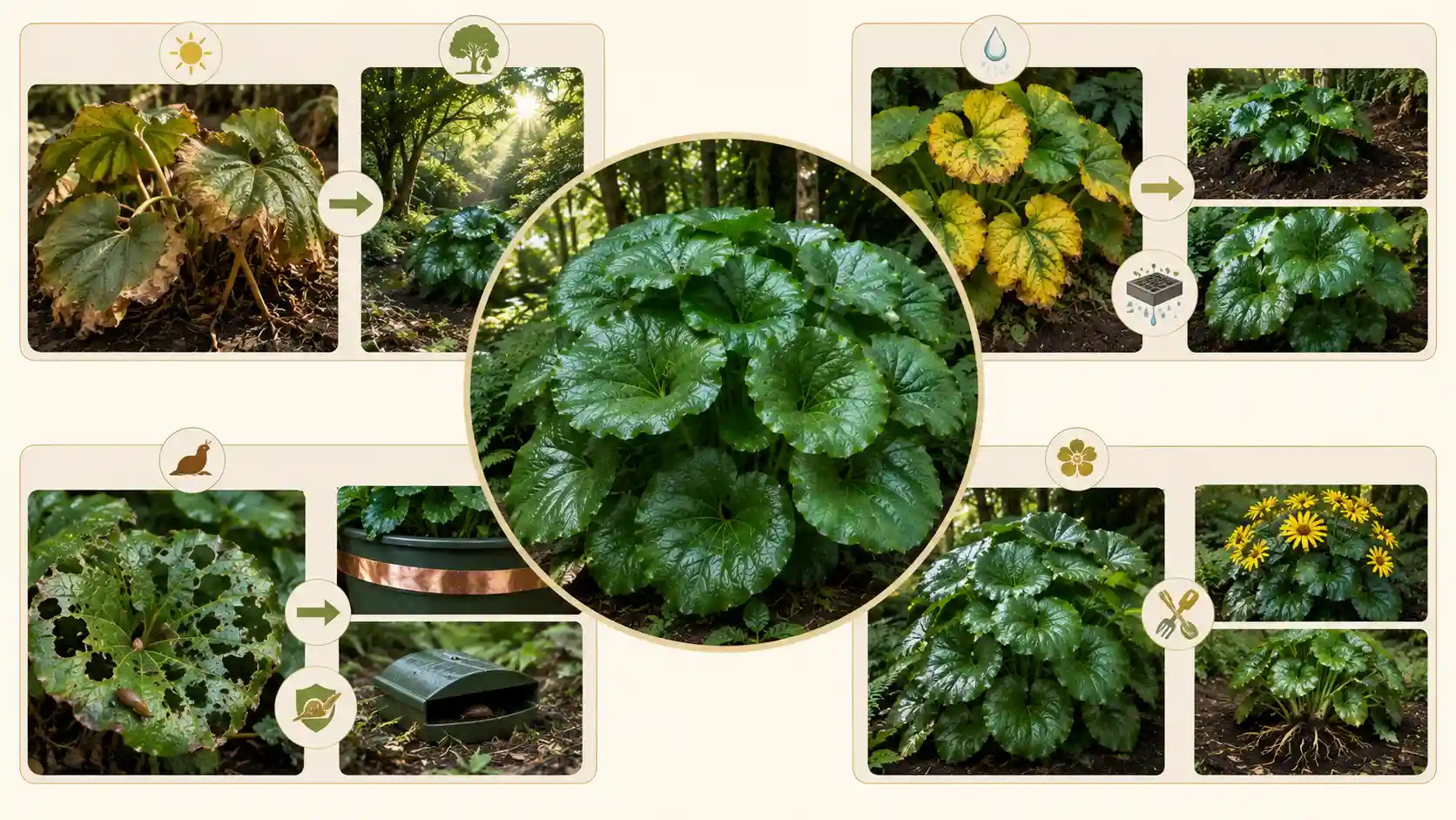 ligularia reniformis designer verde