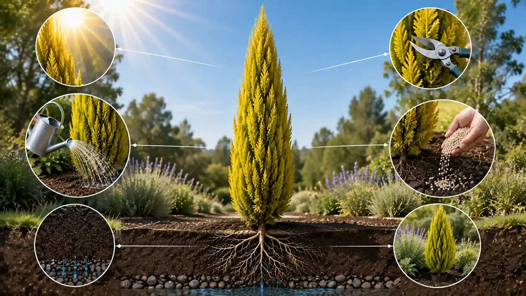 swanes golden cypress