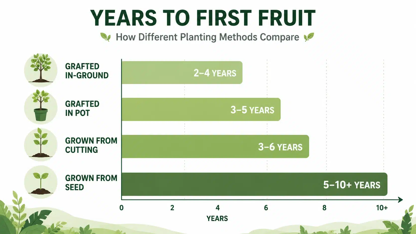 fruit tree harvest and fruiting guide australia
