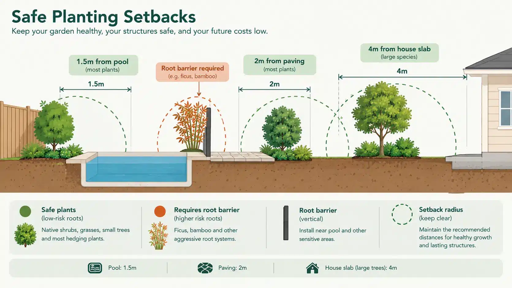 hedge and screening plants