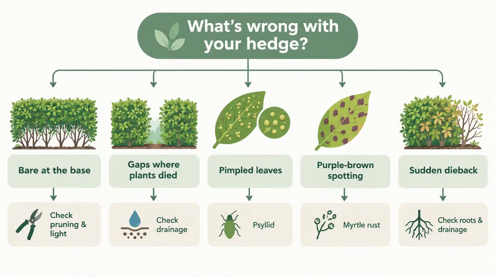 hedge and screening plants