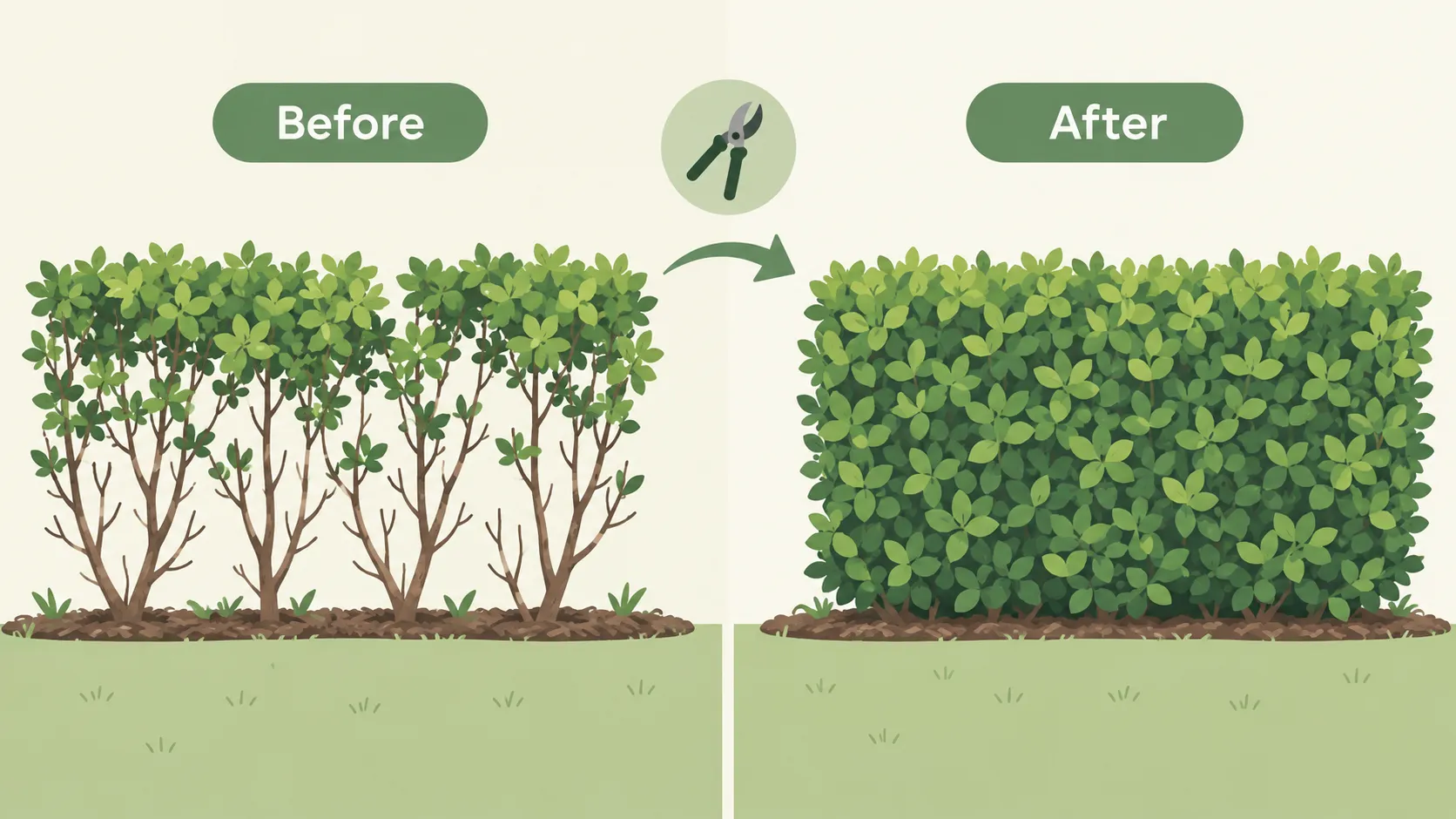 hedge shrubs and borders