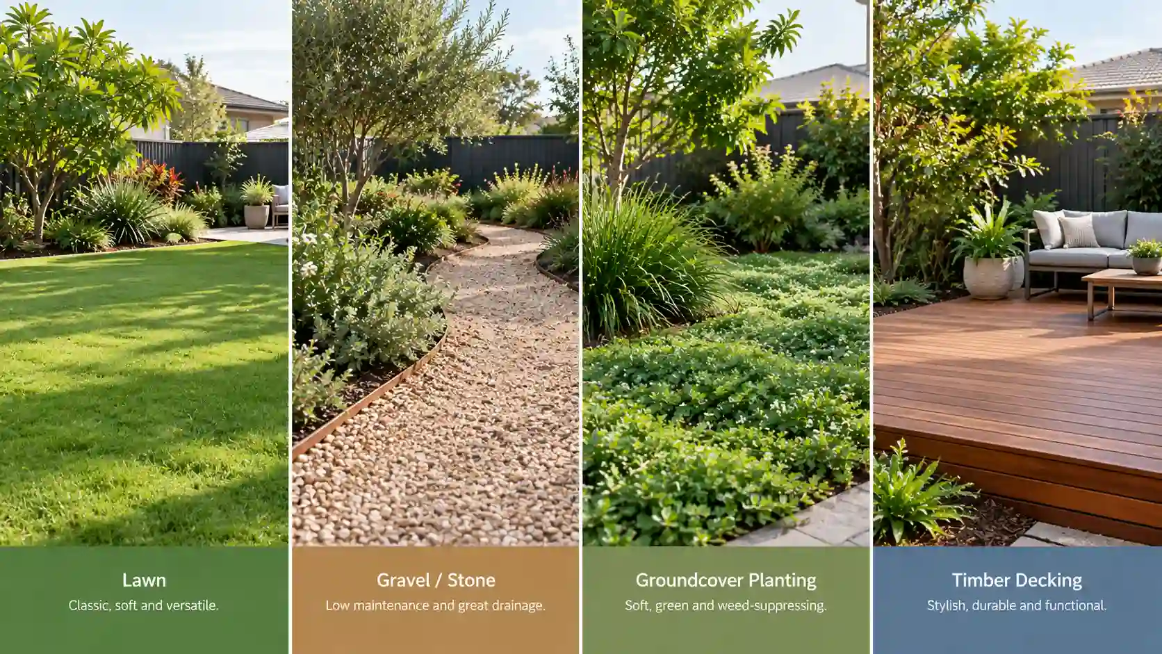 low maintenance garden design ideas australia
