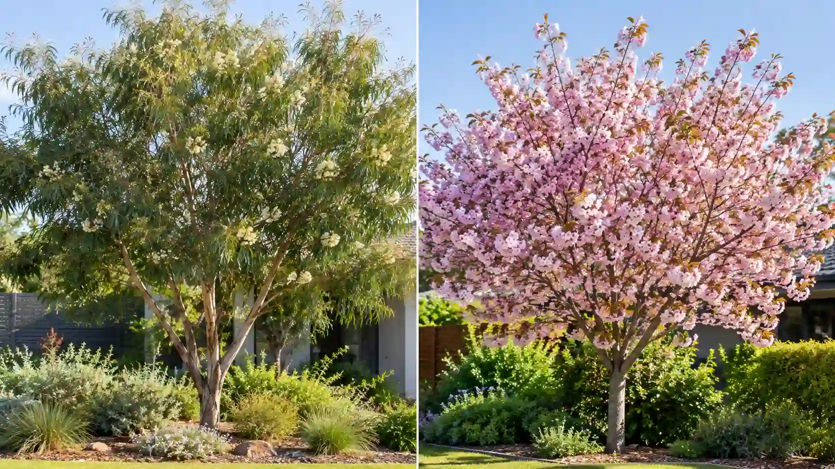native and feature trees