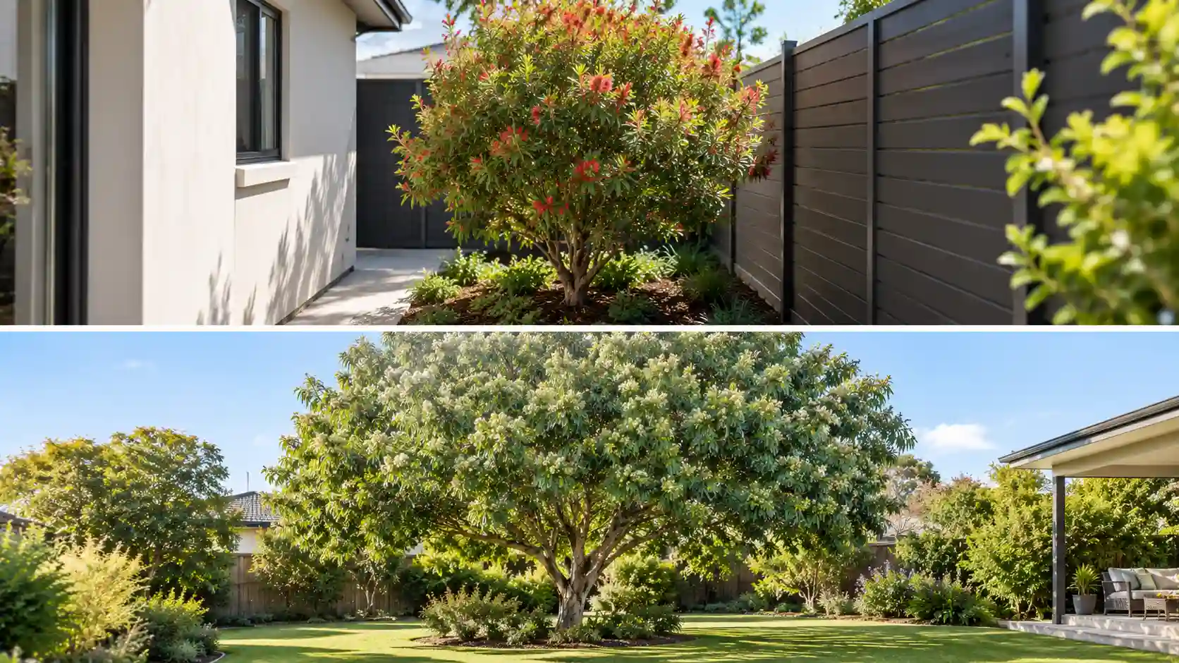 native and feature trees