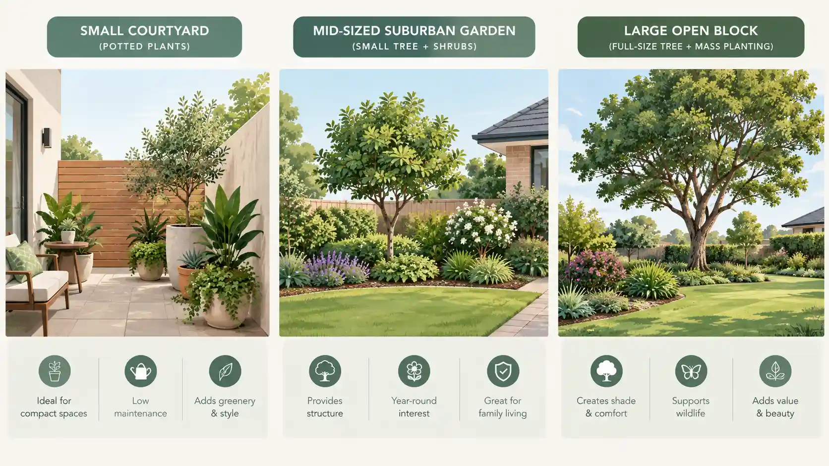trees and outdoor plants