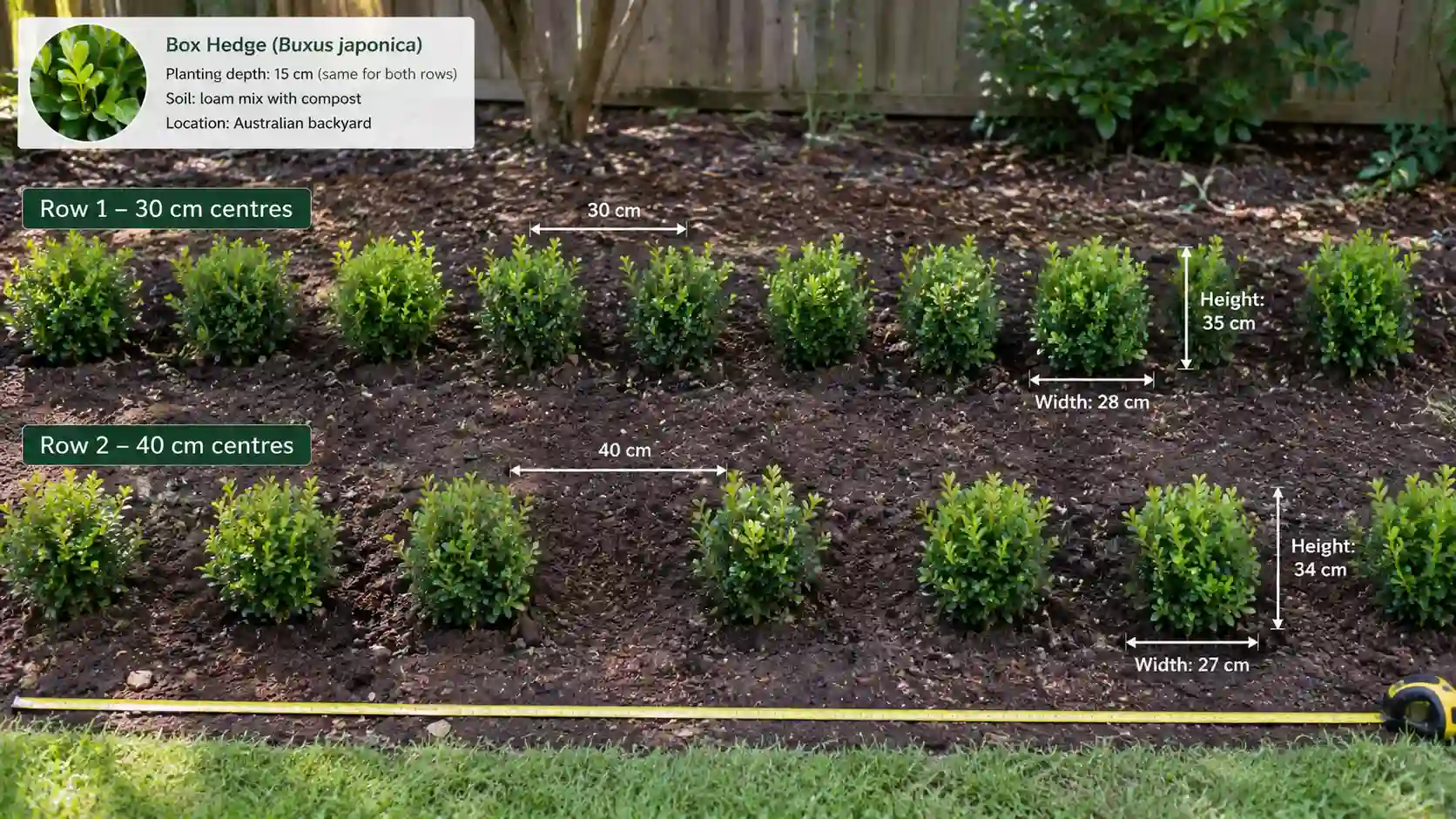 box hedge australia