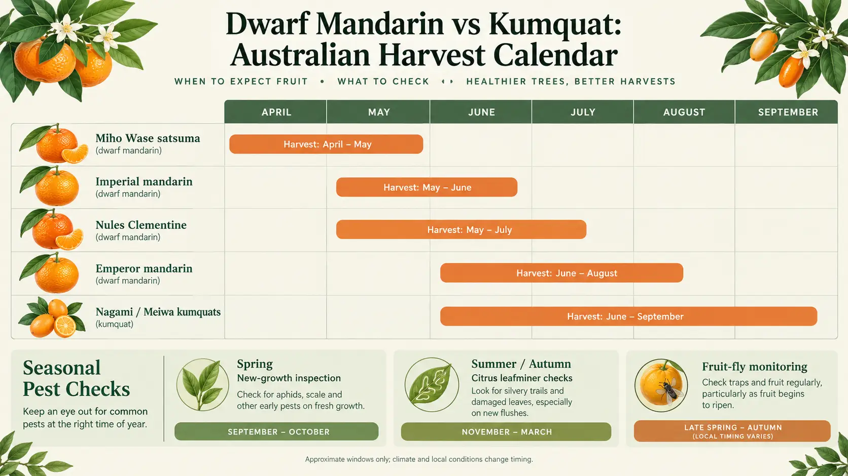 dwarf mandarin vs kumquat