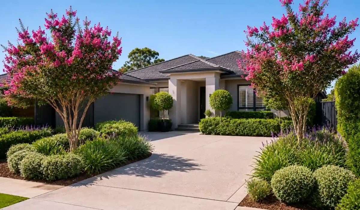 driveway plants ideas