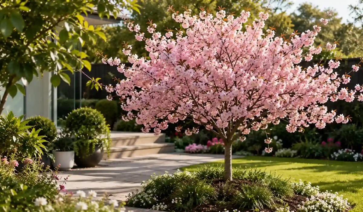 dwarf cherry blossom tree