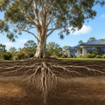 gum tree root system