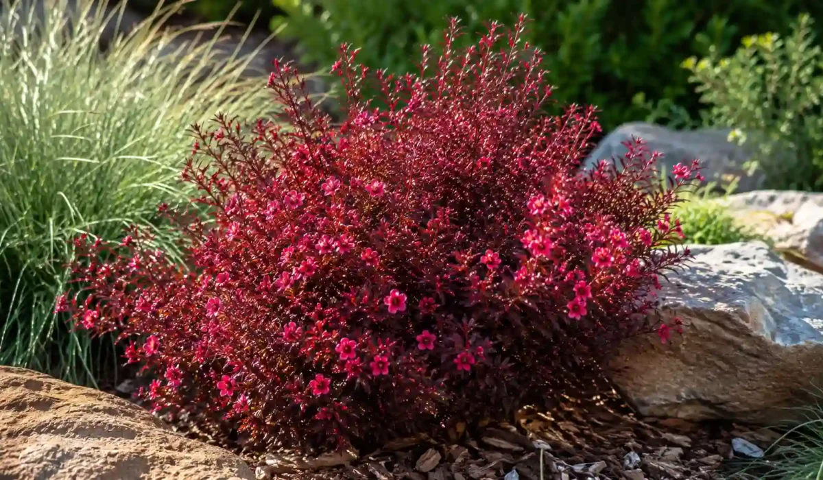 leptospermum dwarf red tea tree