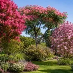 tree with pink flowers australia