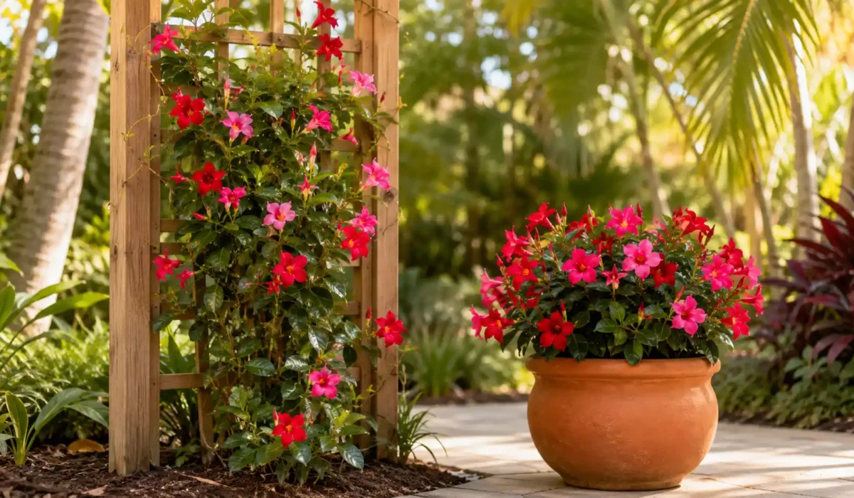 difference between mandevilla and dipladenia