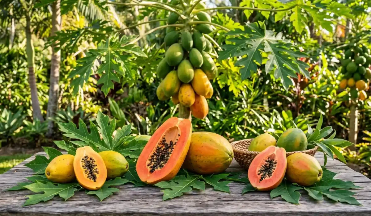 different types of papaya