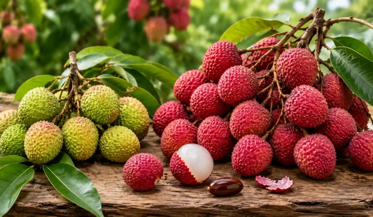 green lychee vs red lychee