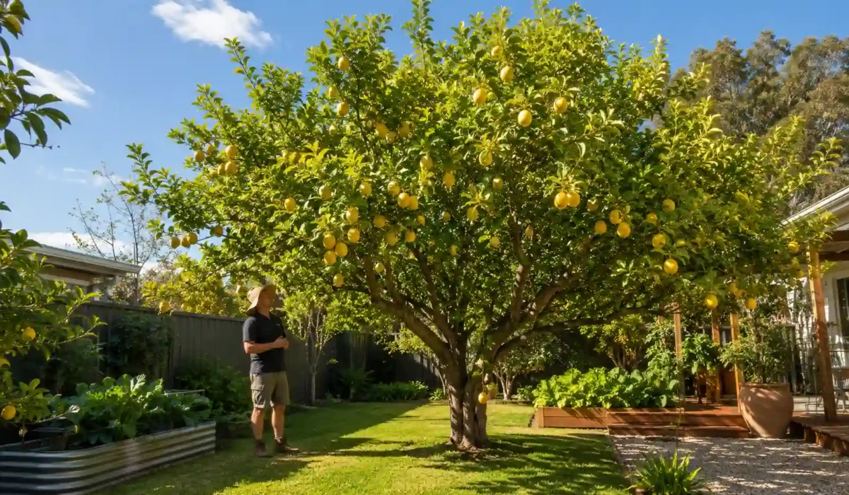 how large do lemon trees get