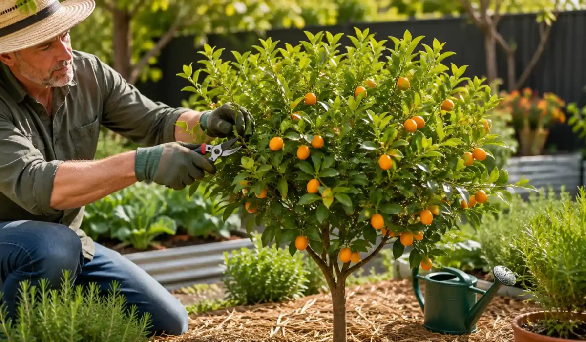 how to prune a kumquat tree