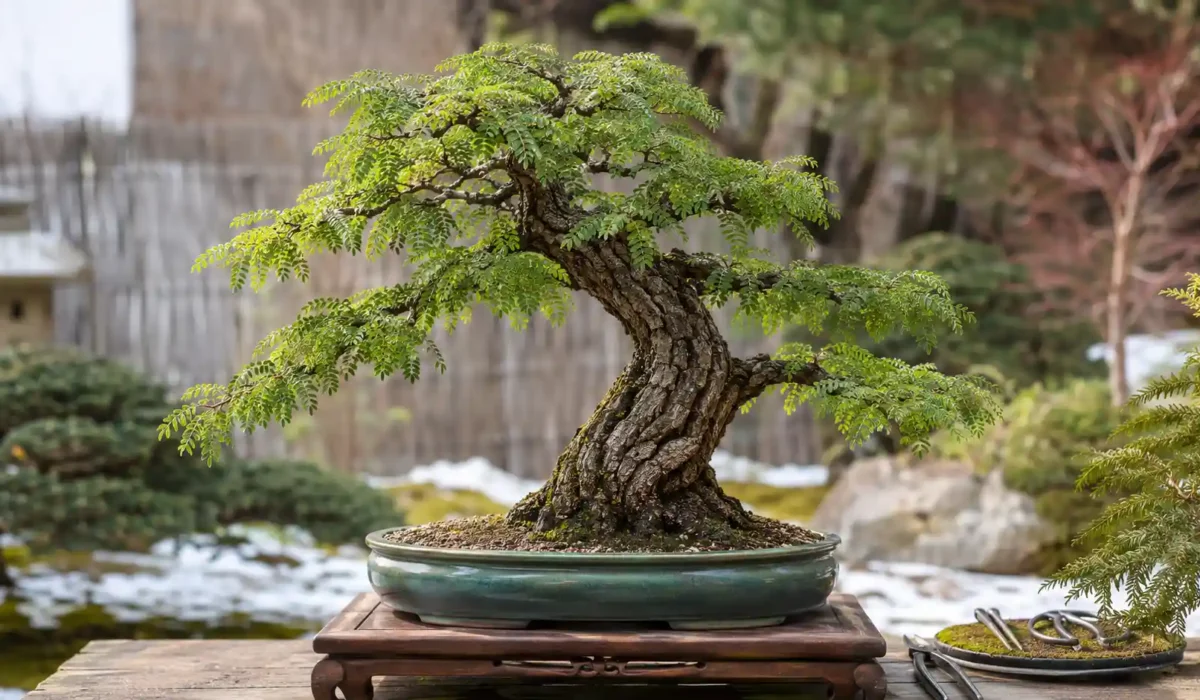 locust bonsai tree