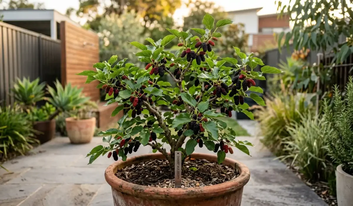 miniature mulberry tree