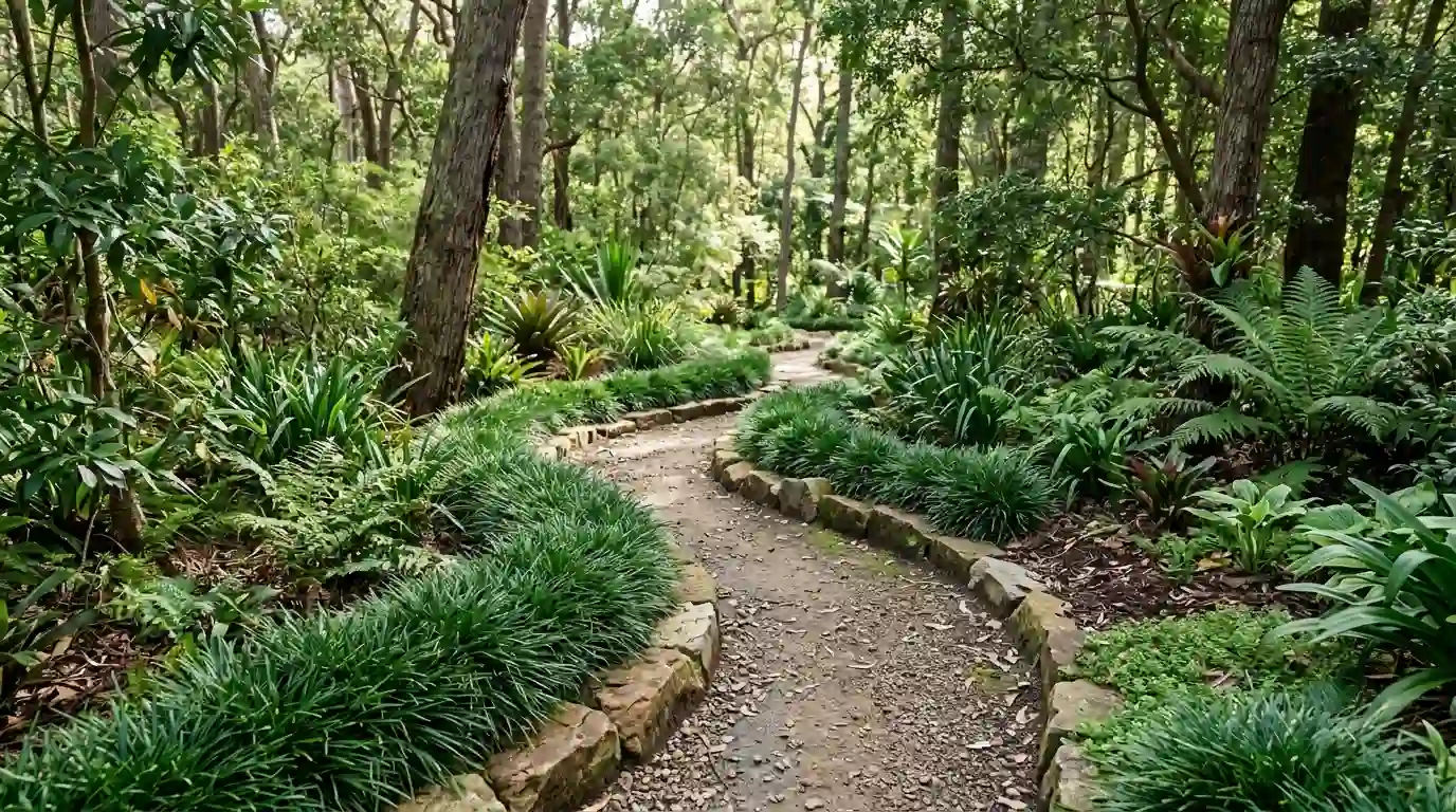 mondo grass garden