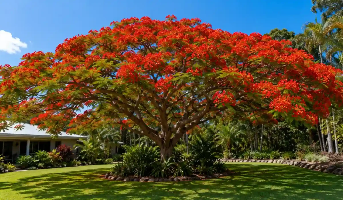 poinciana tree australia