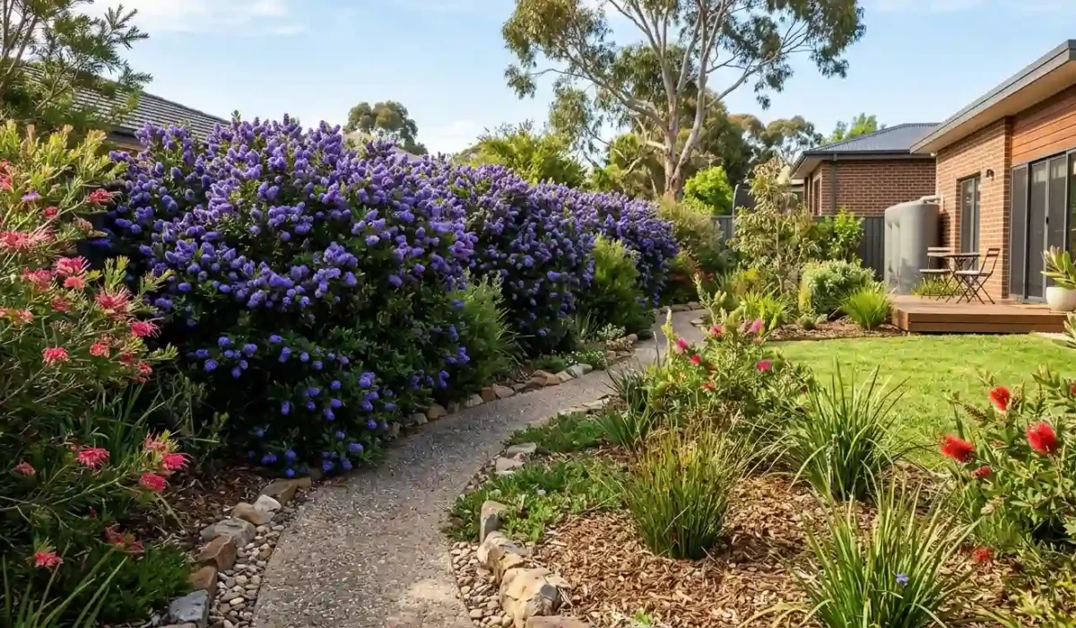 purple hedge plants australia
