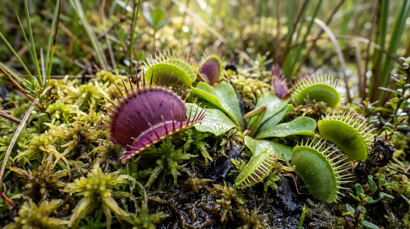 purple venus fly trap