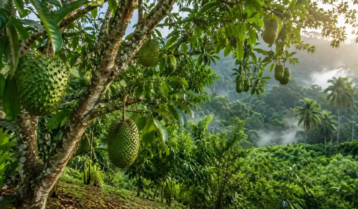 where does soursop grow