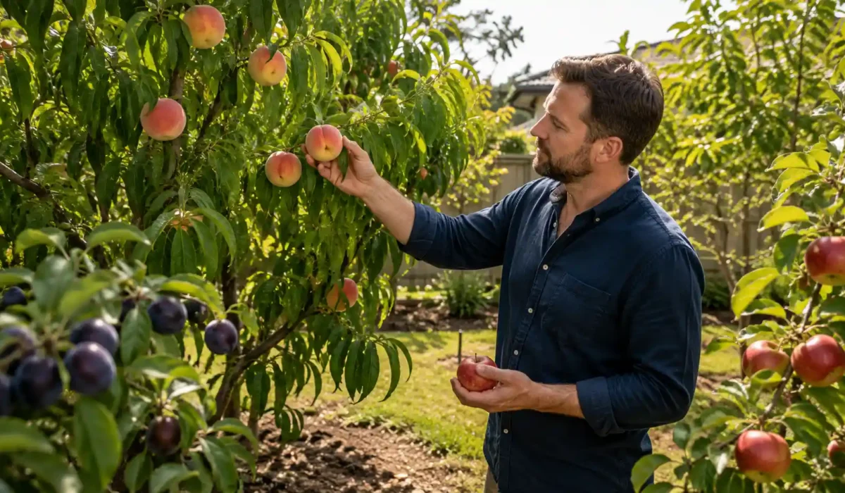When to harvest fruit trees Australia