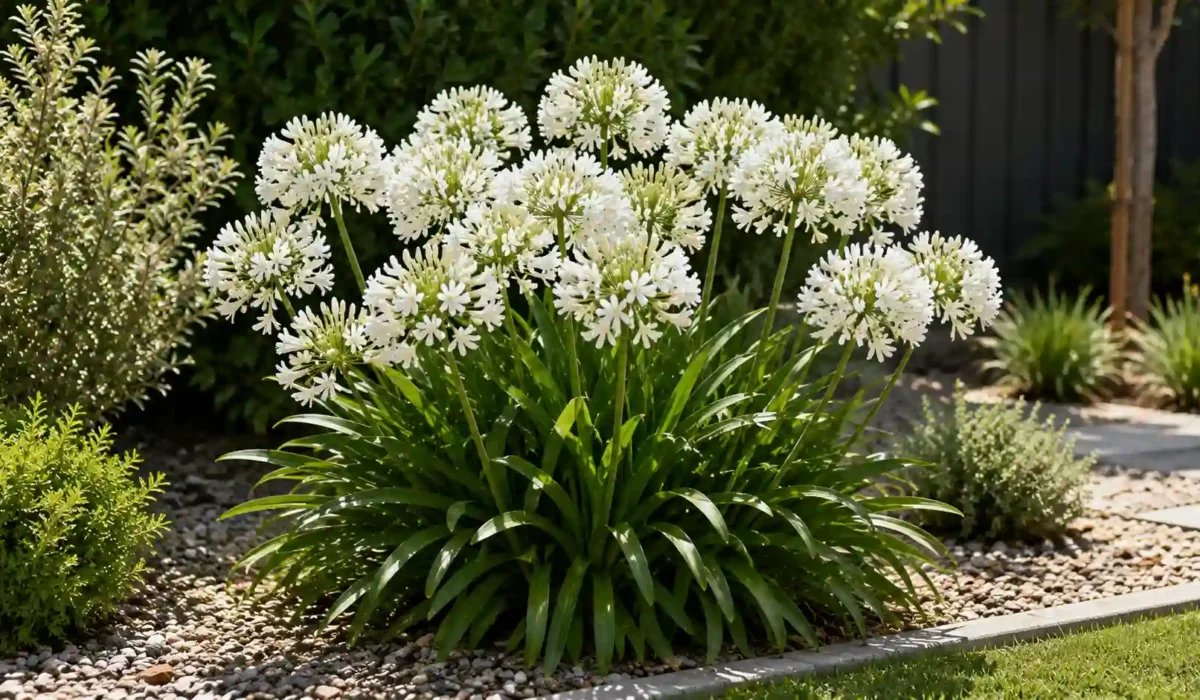 agapanthus orientalis snowball