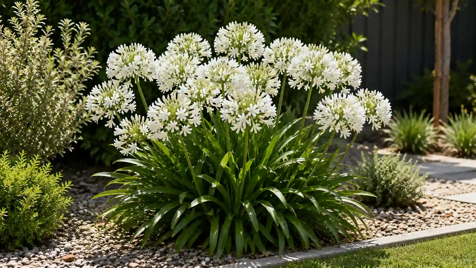 agapanthus orientalis snowball