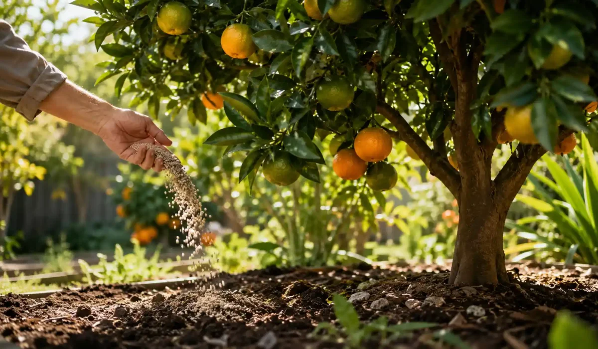 fruit tree fertilizer schedule
