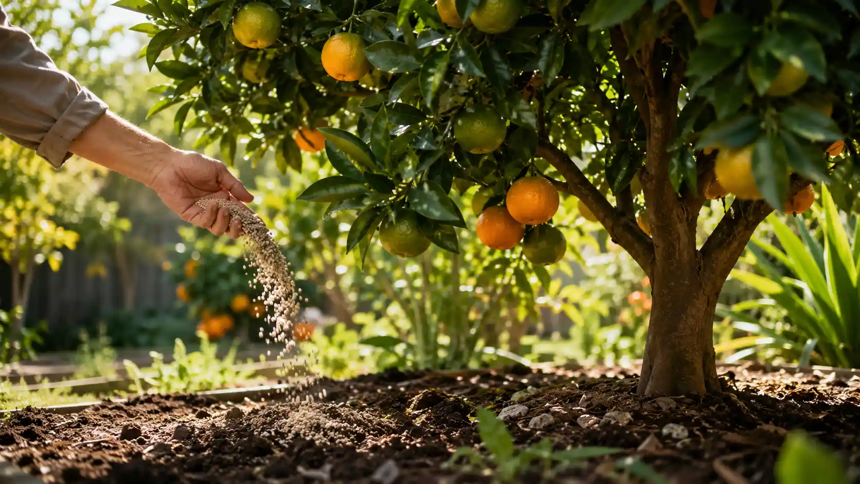 fruit tree fertilizer schedule