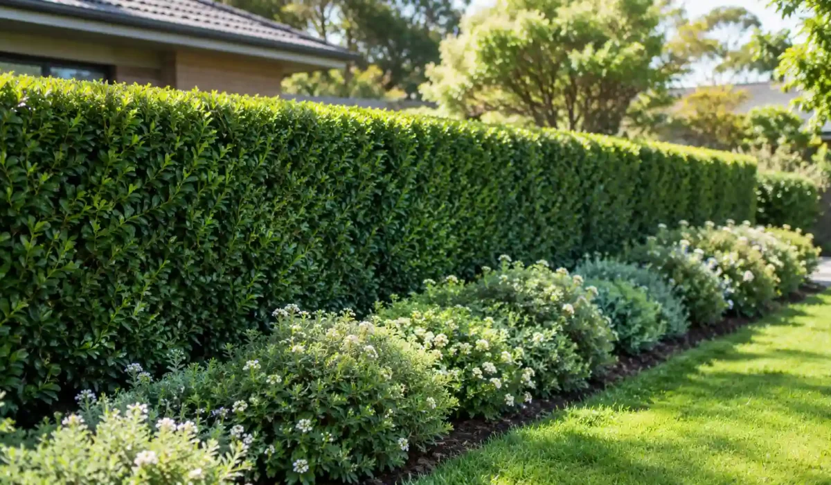 hedge shrubs and borders