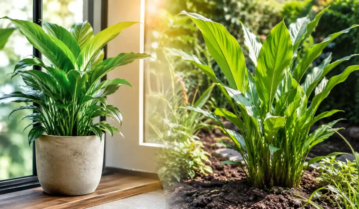 indoor plant vs outdoor plant care differences