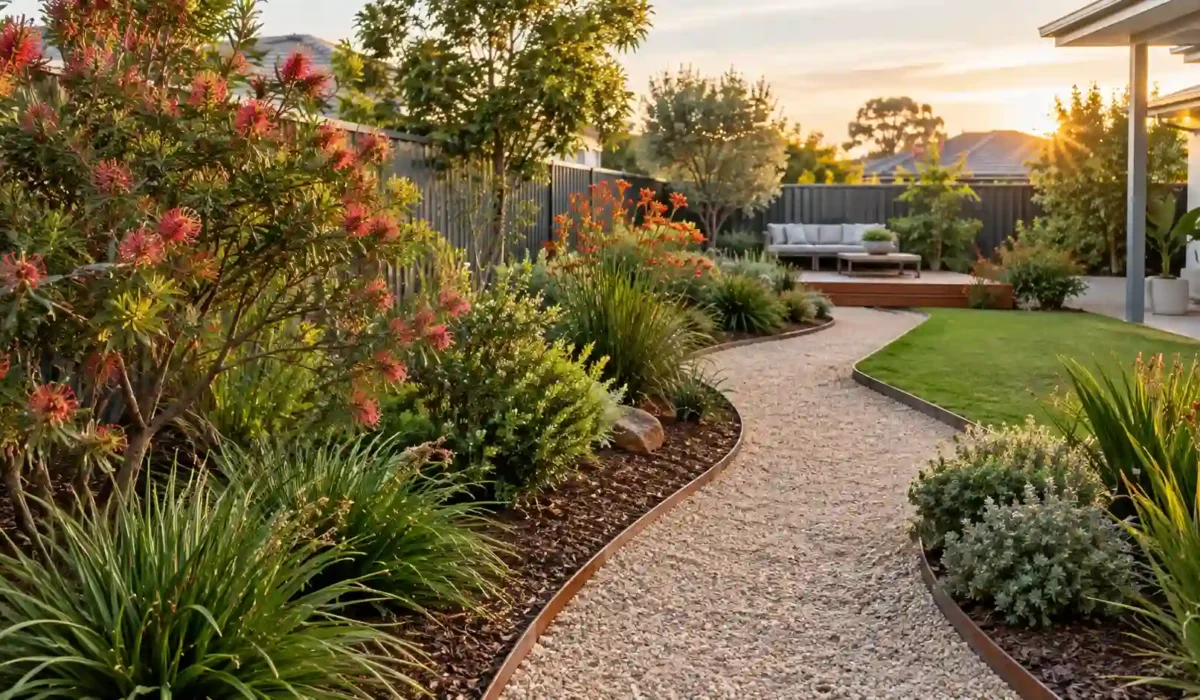 low maintenance garden design ideas australia