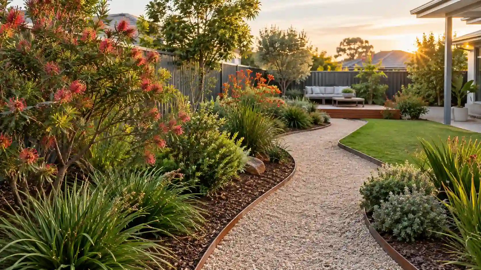 low maintenance garden design ideas australia