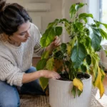 why is my indoor plant dying
