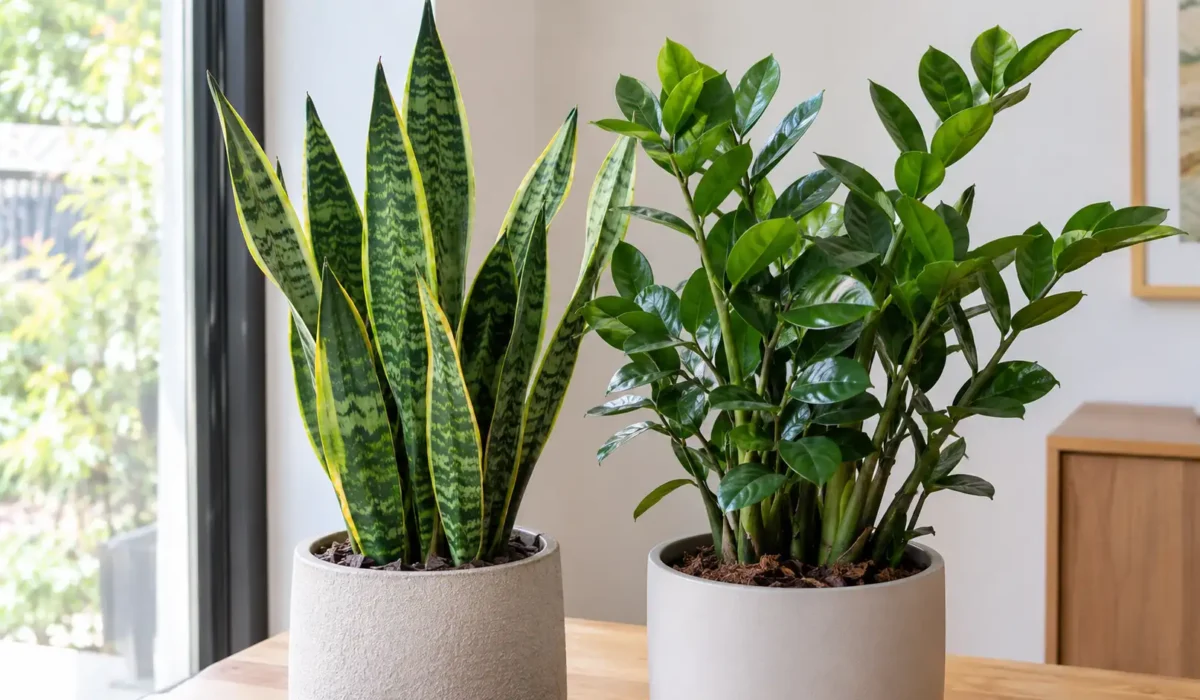 snake plant vs zz plant